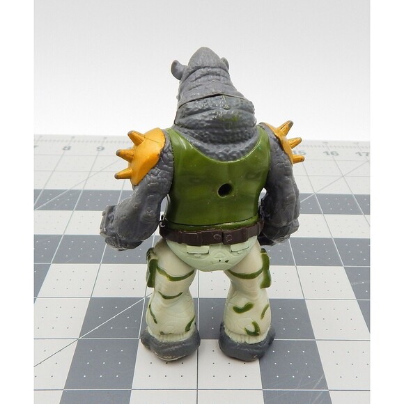 Rocksteady Action Figure TMNT Teenage Mutant Ninja Turtles 2014 Playmates 4.5 In - Picture 3 of 10